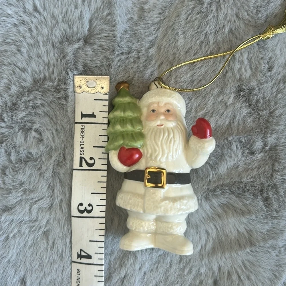 Lenox Very Merry Santa Ornament